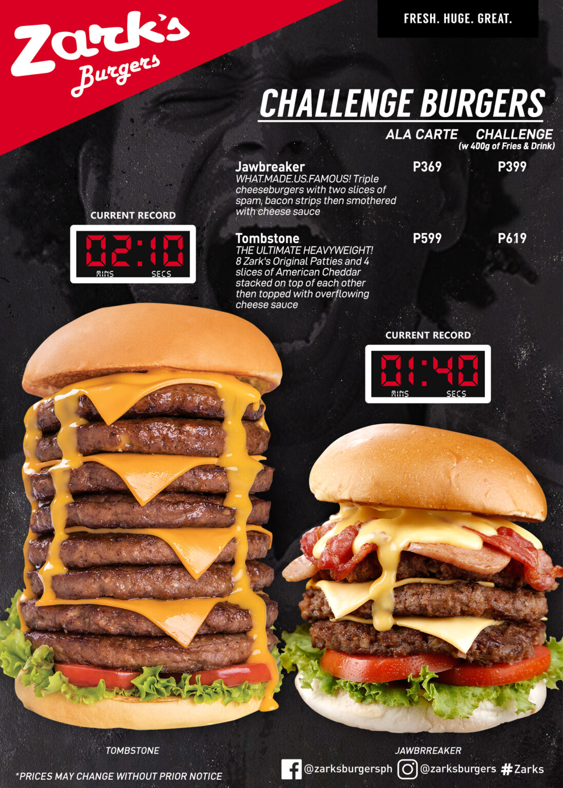 BB Burgers меню